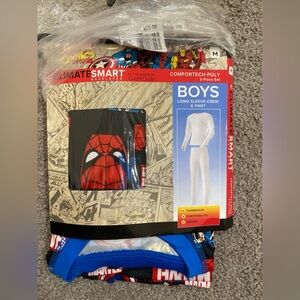 Boys Marvel Climate Smart Layering Set size Med 8/10 NWT
